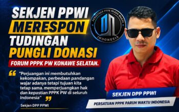 Sekjen Persatuan PPPK PW Indonesia merespon Tudingan Donasi Tak Jelas di Forum PPPK PW Konawe Selatan