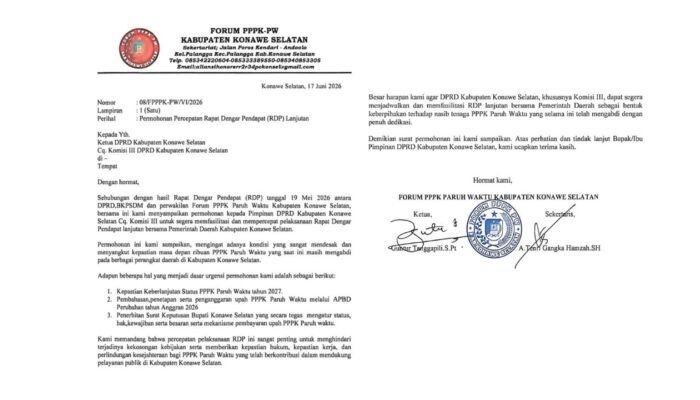 PPPK-PW KONSEL DORONG PERCEPATAN RDP LANJUTAN,KEPASTIAN STATUS DAN PENGUPAHAN JADI SOROTAN UTAMA