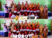 Pemerintah Desa Tanjung Tiram Moramo Utara Salurkan Bantuan Seragam Sekolah Gratis, Dukung Visi SETARA Konawe Selatan